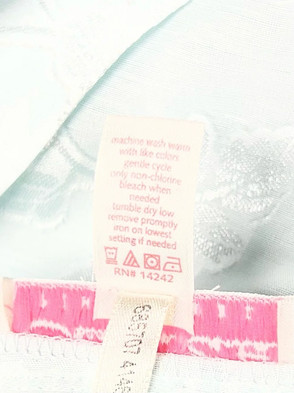 Oscar de la Renta Pink Label Floral Semi Sheer Aqua Light Blue Long Robe LARGE